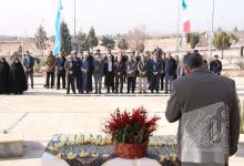 گزارش تصویری مراسم غبار روبی مزار شهدا